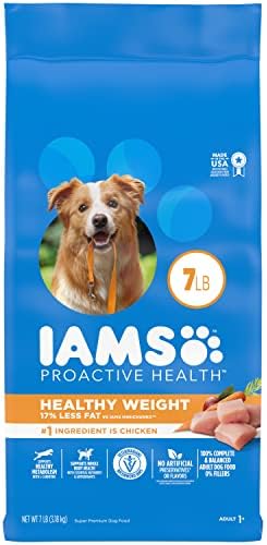  IAMS Adult Healthy Weight Control Dry Dog Food With Real Chicken, 29.1 Lb. Bag
