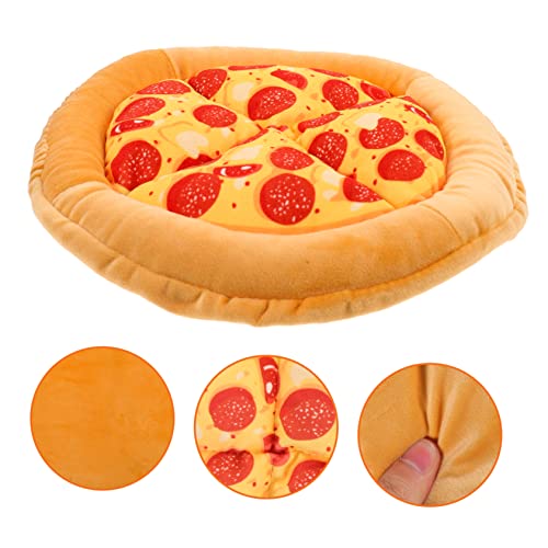 Ipetboom 3pcs Cat Nest Outdoor Playset Outdoor Cat Toys Winter Outdoor Toys Cat Beds For Indoor Cats Pizza Pet Mat Pet Mats Cushion Small Cat Bed Cat Squeaky Toy Kitten Bed Keep Warm Food
