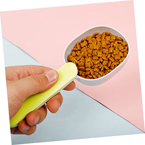  Iplusmile 6 Pcs Cat Food Shovel Dog Food Feeder Puppy Feeder Cat Food Feeder Cat Supplies Pet Feeding Spoon Dog Food Shovel Portable Pet Food Scoop Multifunction Pet Food Shovel Pet Supplies