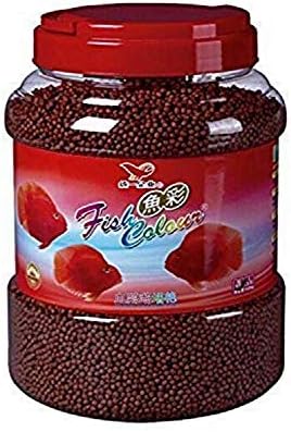  Uni-President Fish Color Enhancing Red Parrot And Cichlid Fish Feed Food, Medium, 688 G