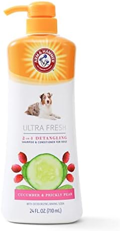  Arm & Hammer Ultra Fresh Dog Shampoos, Conditioners, And Sprays For Dogs | Arm & Hammer Baking Soda Ingredient Helps Neutralize Bad Pet Odors For An Advanced Clean | Itch Relief Shampoo For Dogs