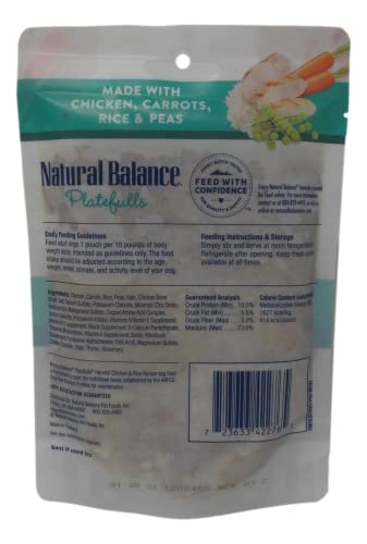 GENERIC Natural Balance Platefulls Wet Dog Food 3 Flavor Sampler - (1) Each: Tender Beef Potato, Harvest Chicken Rice, Savory Duck Pumpkin (9 Ounces) - Plus Rope Toy And Fun Facts Booklet Bundle