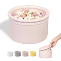 BOWLBOWL Elevated Cat Dog Bowls For Small Dogs, 6.5" Wide Raised Cat Food Bowls Whisker Friendly, Anti Vomiting Cat Bowls For Indoor Cats, No Spill Dog Bowl, Made In Korea! (3.9", Round, Pink)