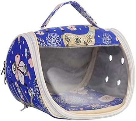  Cat Carrier Guinea Pig Travel Bag, Hamster Bed, Portable Hamster Breathable Bag, Travel Tote Bag Pet Carrier (Color : Brass)