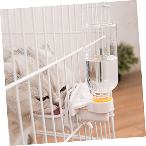  PATKAW 3pcs Unique Crate The Feeder A Waterer White Cat Cup In Tool Dogwhite Miase Auto Accessories Your Supplies Food Pigeon Bunny Overturned Kitten Water Room Dispenser Feeder-