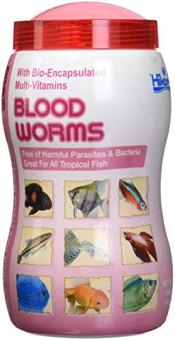  Hikari Bio-Pure Freeze Dried Blood Worms For Pets, 1.58-Ounce