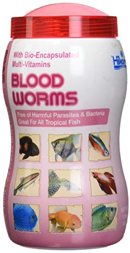  Hikari Bio-Pure Freeze Dried Blood Worms For Pets, 1.58-Ounce