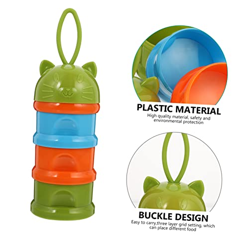  POPETPOP 6 Pcs Bird Feeder Water Cup Drink Dispenser Colorful Drinking Glasses Travel Cockatiel Outdoor Bird Aviary Bird Treat Box Bird Supply Parrot Feeder Cup Green Food Snack Cup