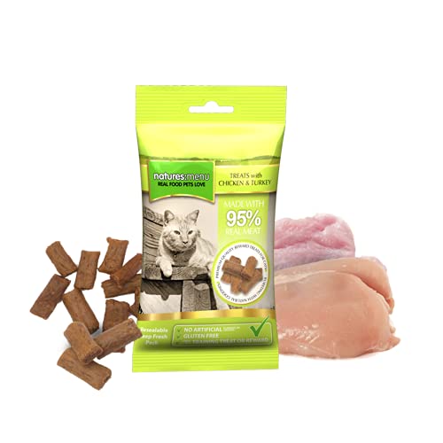  GHG Natures Menu Cat Treat Chicken & Turkey 12x60gm