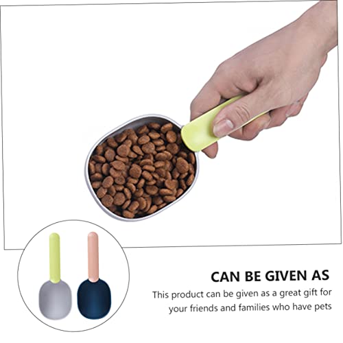  Iplusmile 6 Pcs Cat Food Shovel Dog Food Feeder Puppy Feeder Cat Food Feeder Cat Supplies Pet Feeding Spoon Dog Food Shovel Portable Pet Food Scoop Multifunction Pet Food Shovel Pet Supplies