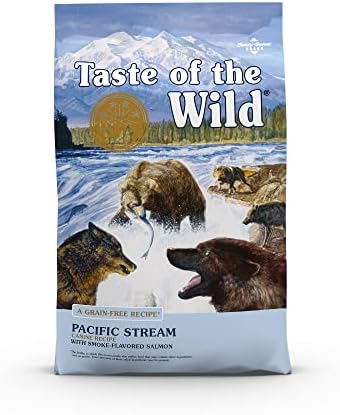  Taste Of The Wild Pacific Stream Grain-Free Dry Dog Food With Smoke-Flavored Salmon 28lb