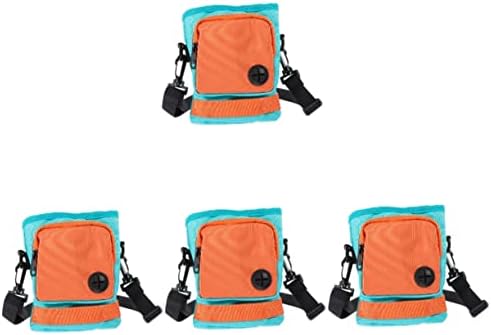  Mipcase 2pcs Picnic With Use Dog For Train And Daily Waist Treat Holder Adjustable Toy Poop Shoulder Kibbles Yellow Training Food Dogs Pouch Strap Snack Wear-resistant Bag Pet Walking