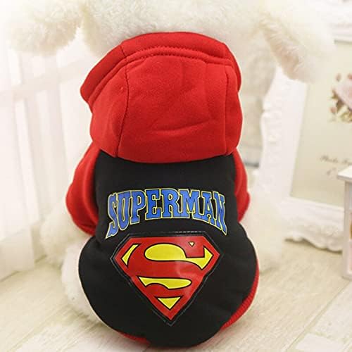  Cartoon Dog Hoodie Pet Dog Clothes For Small Dogs Yorkshire Fashion Dog Coat Jacket Puppy Pet Clothing For Dogs A5 XL