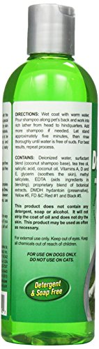  Kenic Tea Tree Dog Shampoo, 17-Ounce