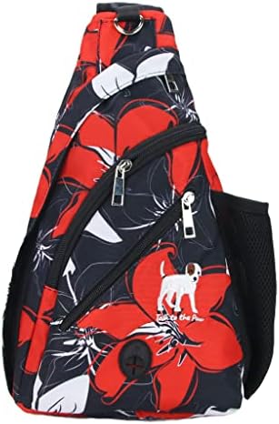  Talk To The Paw Dog Walking Bag - Training Treat Pouch - Poop Bag Dispenser - Dog Treat Bag With Hands Free Leash (Black)