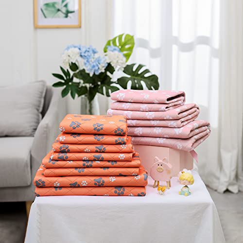  Dog Pee Pad-3641-Pink And Dog Pee Pad-3672-Orange
