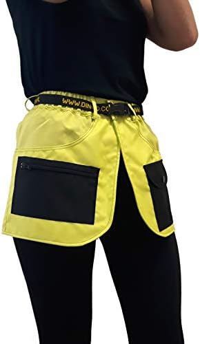  Dingo Dog Training Vest For Agility Dog Sports Training Waterproof Many Pockets For Carry Toys&Snacks 2-Way Zipper Drawstring Waist Pink Power S Size 16400-2