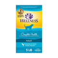  Wellness Complete Health Dry Dog Food With Grains, Natural Ingredients, Made In USA With Real Meat, All Breeds, For Adult Dogs (Whitefish & Sweet Potato, 5-Pound Bag)