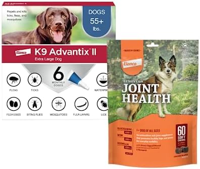  K9 Advantix II XL Dog Vet-Recommended Flea, Tick & Mosquito Treatment & Prevention | Dogs Over 55 Lbs. | 2-Mo Supply