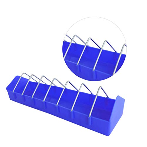  NOGRAX Pigeon Feeder Pigeon Feeder- Thicken Plastic Feeding Food Slot, Bird Food Storage Container Bird Supplies For Duck Pigeon Parrots Poultry Chicken Feeder