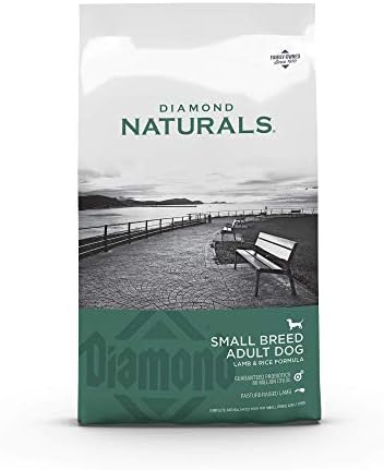  Diamond Naturals Small Breed Chicken And Rice Formula Adult Dry Dog Food With Protein From Real Chicken, Healthy Fats, Probiotics And Essential Nutrients For Small Breed Dogs 6lb