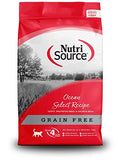  NutriSource Grain-Free Cat Food, Made With Ocean Select, Trout, Whitefish, And Salmon Meal, 6.6LB, Dry Cat Food
