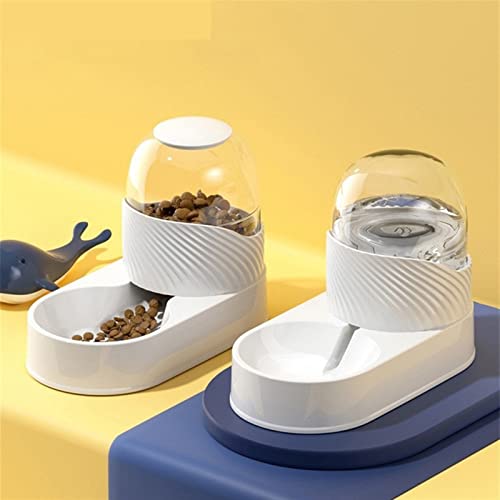  AYENCI Cat Automatic Water, Pet Dog Bowl Double-use Cat To Feeder Automatic Cat Water Dispenser Drinking Food Supply Capacity Puppy Feeding Pet Supplies (Size : 9)