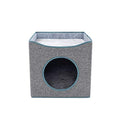  YangYan Folding Cat Nest Summer Closed Deep Sleep Four Seasons Universal Cat House Villa Pet Cat Bed Cat Mat Cat Cushion Cat Kennel (Size : 40 40 36cm)