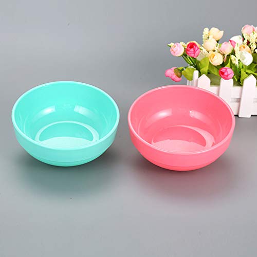  POPETPOP Pet Bowl Food Rabbit Food Bowl Rabbit Food Bowl Bunny Feeder Hanging Water Bowls Feeder Detachable For Puppy Dogs Cats Bunny Rabbits (Blue) Puppy Feeder Puppy Feeder