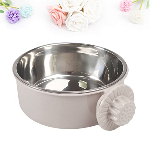  Small S Animal For Dog Macaw Food Steel Feeder Stainless Cockatiel Bowls Bird Cage Conure Feeding Bows Water Parrot Size Puppy Hanging Grey Chinchilla Cups Coop Budgies Bowl Dish