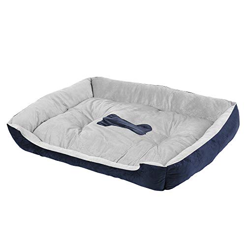  Pet Dog Bed Memory Foam Luxury Large Thick Dog House Soft Pet Mat Cover Dog Cage House Floor 3 Size