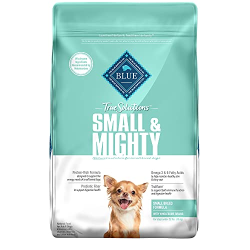  Blue Buffalo True Solutions Small & Mighty Natural Small Breed Adult Dry Dog Food, Chicken 11lb