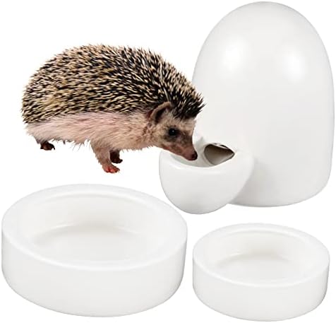 Balacoo 3pcs Animal Drinking Fountain Quail Waterer Hamster Food Dish Food Feeder Rabbit Water Bottle Automatic Rabbit Feeder Cat Food Bowl Ceramics Chinchilla Hamster Supplies