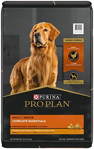  Purina Pro Plan High Protein Dog Food With Probiotics For Dogs, Shredded Blend Chicken & Rice Formula - 35 Lb. Bag