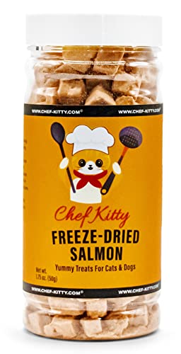  Chef Kitty - Premium Freeze Dried Cat Treats Salmon 1.75oz