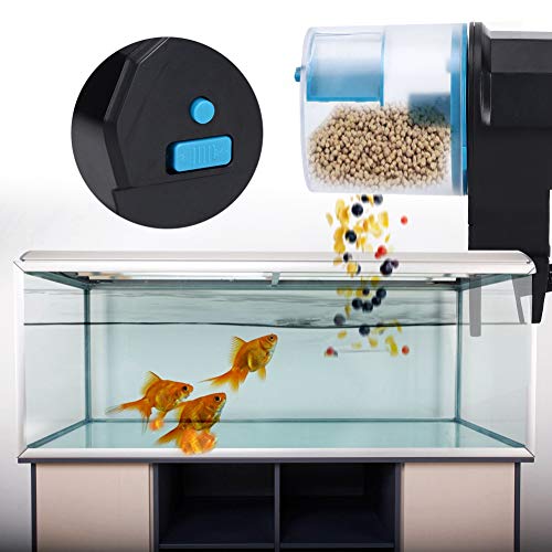  Aquarium Feeder Automatic Fish Feeder Automatic Aquarium Food Dispenser Aquarium Tank Timer Feeder (#1) (Color : #1)