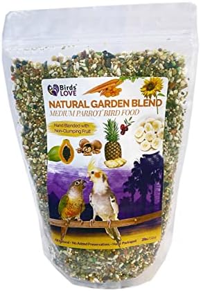  Birds LOVE All Natural Garden Blend Bird Food For Parrots 2lb