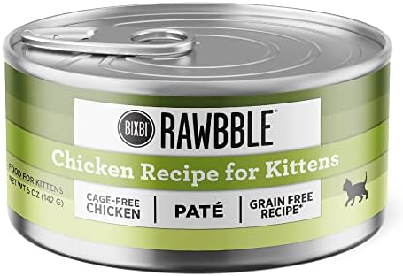  BIXBI Rawbble Tuna Pate Recipe Cans – Grain Free, Protein Rich Wet Cat Food – (2.75 Ounce Cans, Case Of 24)