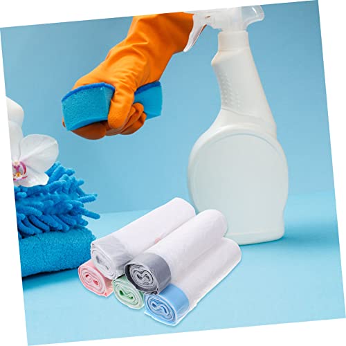  POPETPOP 15 Rolls Cat Litter Bag Portable Trash Can Food Waste Bags Trash Bag For Car Wastebasket Bags Wastebasket Bin Liners Large Trash Bags Thickened Garbage Bags Kitchen Supplies Lining