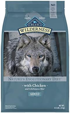  Blue Buffalo Wilderness High Protein, Natural Adult Dry Dog Food, Duck 24-lb