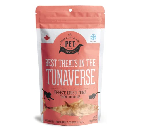  Granville Island Pure Protein Tuna Flakes For Dogs And Cats (1.1 Oz)