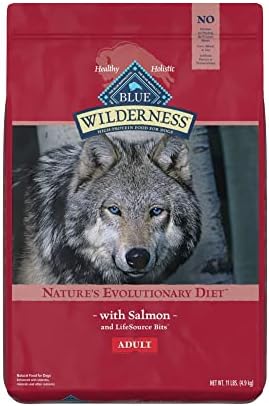  Blue Buffalo Wilderness High Protein, Natural Adult Dry Dog Food, Duck 24-lb