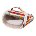  Cat Carrier Guinea Pig Travel Bag, Hamster Bed, Portable Hamster Breathable Bag, Travel Tote Bag Pet Carrier (Color : Brass)