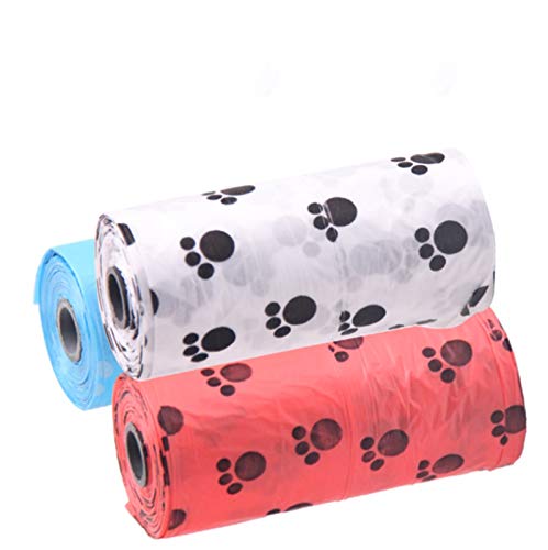  JUNMIN 300 Bags Disposable Dog Cat Garbage Bag Pet Cleaning Supplies (Color : Random)
