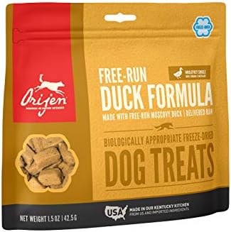  ORIJEN Freeze Dried Original Dog Treats, WholePrey Ingredients, 3.25oz