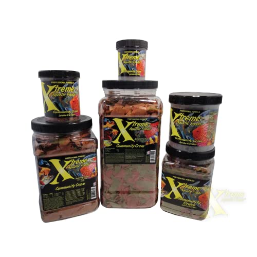  Xtreme Aquatic Foods 2211-F Community Crave Flake, 8 Oz