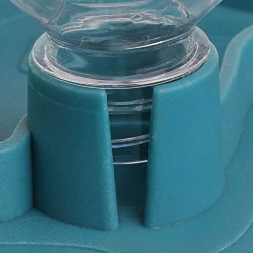  7haofang Reptile Feeder 2 In 1 Automatic Water Food Feeding Plate Lizard Turtle Dispenser