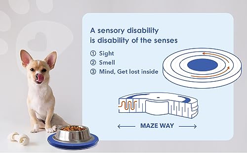  Yuwoda Ant Away Cat Dog Feeding Bowl Tray Ant Away Tray Pet Food Dish Safe Indoor Moats No Water No Plugged In Needed Automatic Cat Feeders
