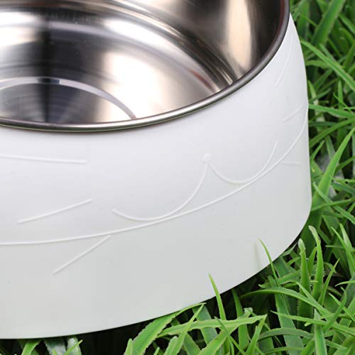  POPETPOP Dog Bowl Dog Food Bowls S Stainless Steel Dish For Small/Medium/Large Dogs,Cats, Pets Feeder And Water Perfect Choice Pet Supplies Large Water Bowl Dog Dish
