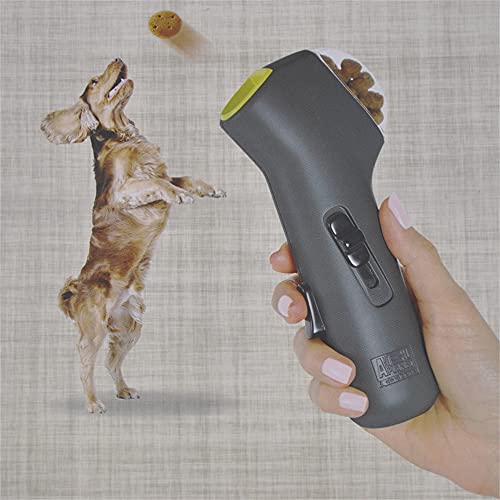  LQDMDM Intelligence Snack Pistol, Dog Food Interactive Toy Dispenser Education Training Toys Car Pet Food Threwer Puppy Feeder IQ Training